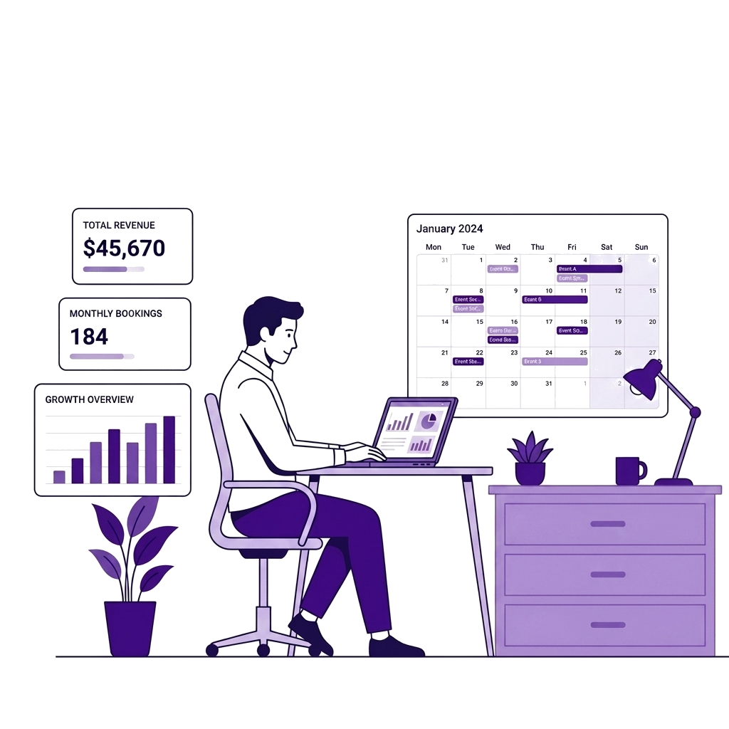 BookWellNow Dashboard Experience