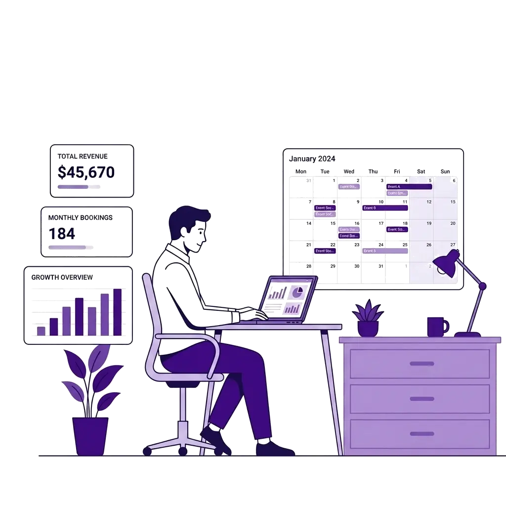 BookWellNow Dashboard Experience