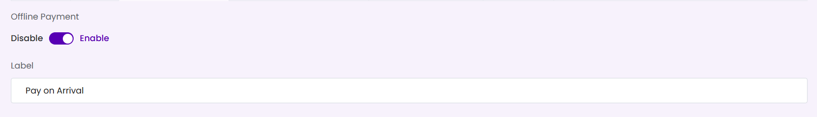 Offline Payment