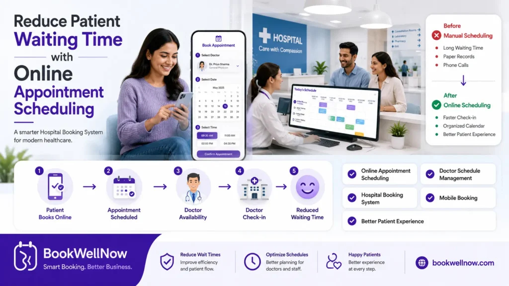 Reduce Patient Waiting Time with Online Appointment Scheduling