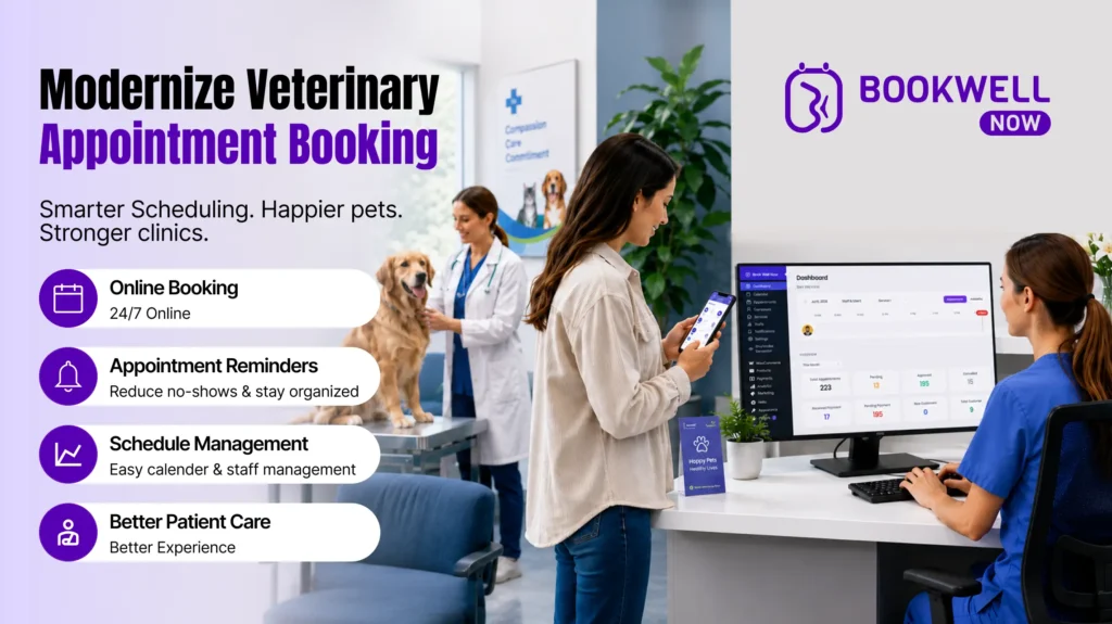 Online Appointment Booking for Veterinary Clinics