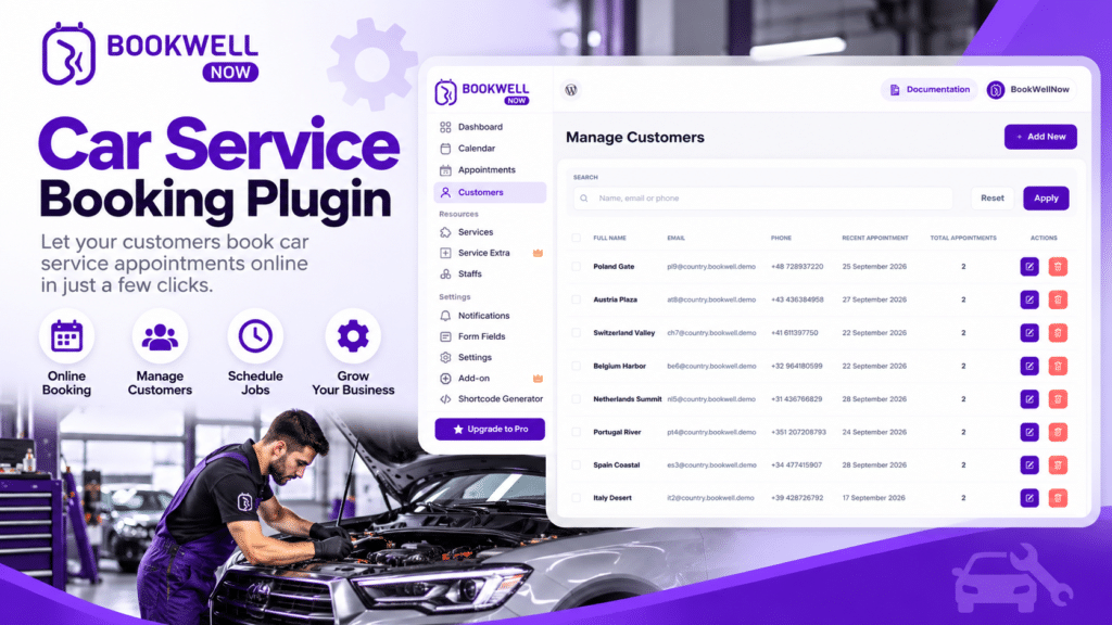 Car Service Booking: How to Simplify Vehicle Service Appointments for Garages