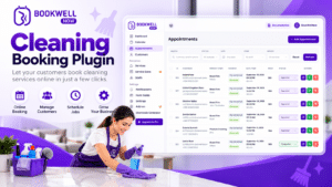 Cleaning Booking Plugin: Simplify Cleaning Service Scheduling with BookWellNow