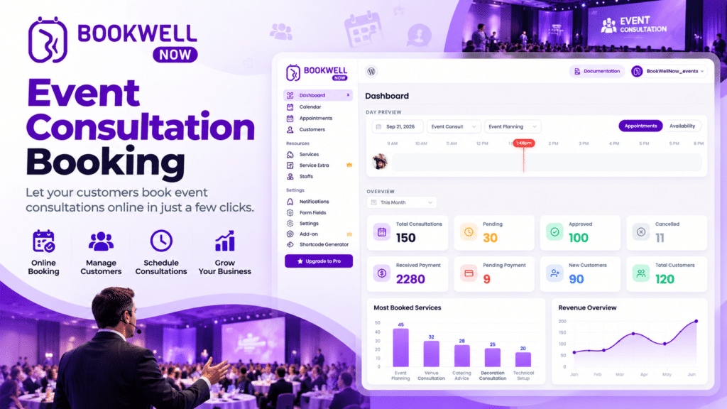 Event Consultation Booking: How to Schedule Client Meetings Online with WordPress