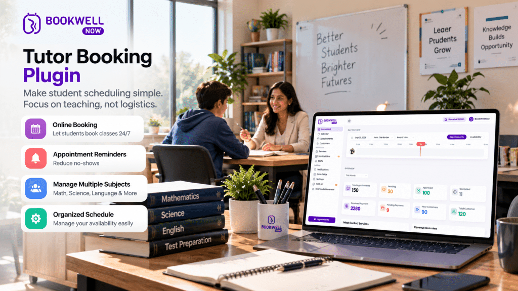 Tutor Booking Plugin: How to Accept Online Tutoring Appointments with WordPress